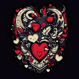 loving valentines images for t-shirt