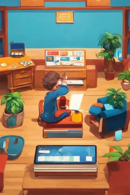 3-d🎓 App Concept: The Language Learning Arcade 🔥 Tagline: “The world’s most immersive, intelligent, and addictive way to learn English.” 🧠 Core Philosophy 📚 Language isn't learned from drills — it's lived through stories, games, choices, music, and curiosity. AI-Powered: GPT and TTS voice models drive dynamic, real-time lesson generation, conversations, and games. Gamified Journey: Instead of just levels, users move through a virtual school / world, unlocking areas and earning XP, badges,