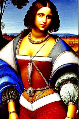 Adriana Chechik as painted by Leonardo DaVinci