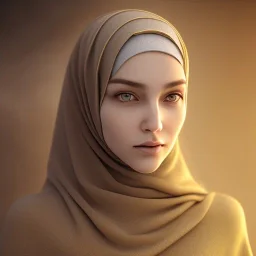 close up portrait of woman in hijab, part of face and hijab made of blowing dust, dust particles, duststorm, morph, artwork manipulation, ray tracing, sharp focus, fine detail, highly intricate, modern surrealism painting, defined cracks and breaks, high-quality, volumetric lighting, 8k, ultrahd, George Grie, Marco Escobedo, Igor Morski,Brian Froud, Howard Lyon, Selina French,