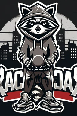 Logo to say "Raccoon Grime"