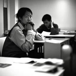 oficina de empleo; fotografía real, realizada con cámara Leica y objetivo de 50mm