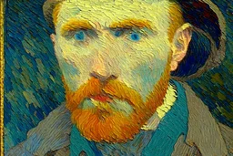 Self-portrait of van Gogh