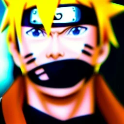 Naruto, Portrait 3d, très détaillé, très réaliste