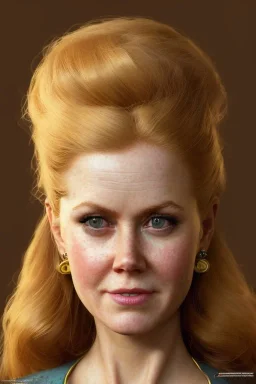 Portrait of happy amy adams, nicole kidman, lego, steampunk, lego, 8k resolution concept art portrait by Greg Rutkowski, Artgerm, WLOP, Alphonse Mucha dynamic lighting hyperdetailed intricately detailed Splash art trending on Artstation triadic colors Unreal Engine 5 volumetric lighting Splash art fantasy"