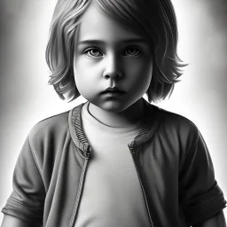 Mystery Kurt cobain toddler, dramatique, art background, dramatic lighting, volumetric lighting, hyperrealisme, 8k, high quality, lot of details, fit within portrait