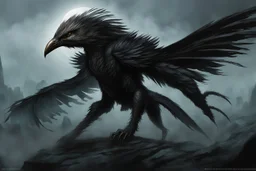 The Shrike creature as described in the Hyperion novels.