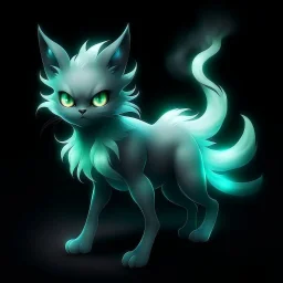 Create a ghost cat creature