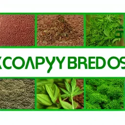 company logo, biogenesis, herbs, genetics