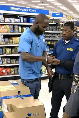 suspicious man buys cellphone at walmart