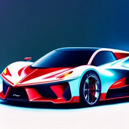 fullbody Drawing of 'sketch of HyperCar',intricate detail,andrea bonelli,Kilian Eng,Ohrai,evan lee,Aleksandr Sidelnikov,KyuYong Eom,three quarters frontal aerial view,toned colors,16k