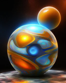 AI glass marble art realisticv2 surrealism 4k resolution