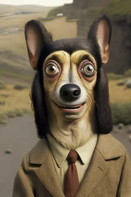 mr bean as lassie