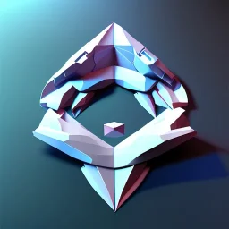 scissor, low poly, 3d