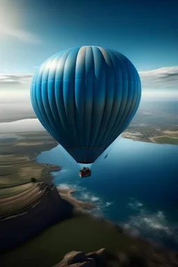 Balloon over the world