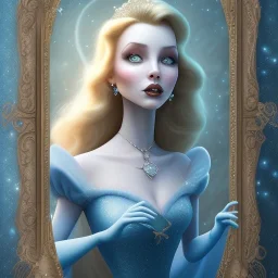 extrem tim burton style cinderella, ultra detailed,