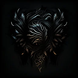 fantasy rag icon, black background