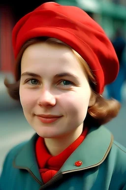 Cute Soviet woman