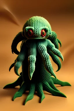 Chthulu has now retired and has taken up knitting