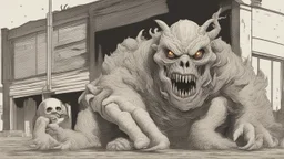 وحش مخيف للسفر عبر الزمن