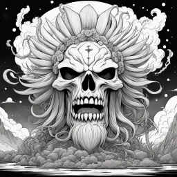 [mexican high res photo Head Lopper style by Andrew MacLean] Mental Organism Designed Only for Killing! Fear the power of a giant floating Head.