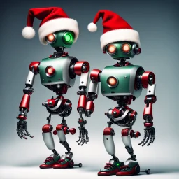 Some of Santa's elves are robots.