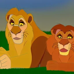 Lion King animation OC male lions