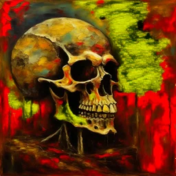 Death of a lover abstract art