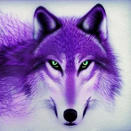 Purple wolf