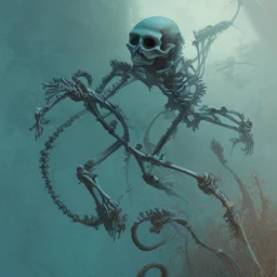 skeleton surfer by james jean