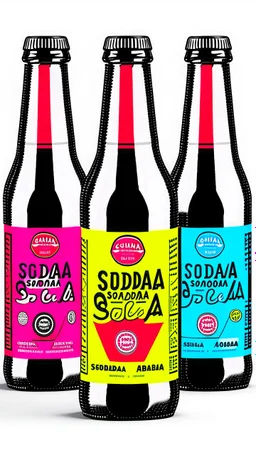 Soda label design