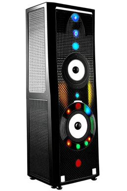 merdeka 118 + speaker with digital led