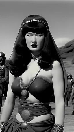 Betty page wasteland art from japanese style 1900 movie