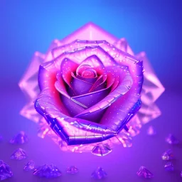 transparent multicolor crystal rose highly detailed, glowing,Insanely detailed photograph of an elaborate beautiful fantasy art album cover art 4K 64 megapixels 8K resolution HDR Greek shiny space colours jewelry celestial hair eyes light