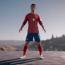 cristiano ronaldo , holding world cup , unreal engine 5