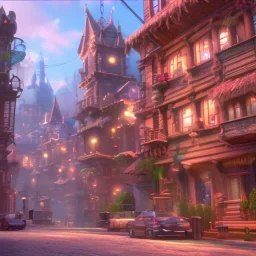 Steampunk city