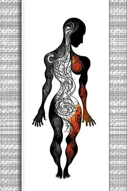 man wall art body