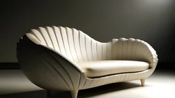 Modern and simple seashell sofa
