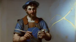 electrician by Andrea del sarto