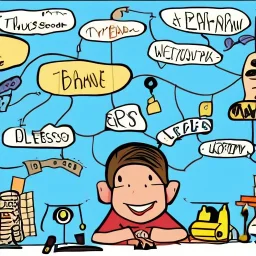 mindmap toons style