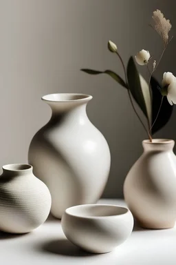 ceramic pottery, feminine, simple, minimalistic, creative