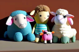 Plushie, the gentle and caring sheep, observed that sometimes toys felt a little left out. Organizing a "Kindness Day," Plushie encouraged each toy to perform small acts of kindness. They shared toys, exchanged stories, and created a stronger bond, discovering that kindness could be as contagious as laughter.