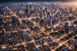 карта большого вечернего города на планшете 4к фото реалистичность