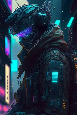 cyberpunk inspired call of duty