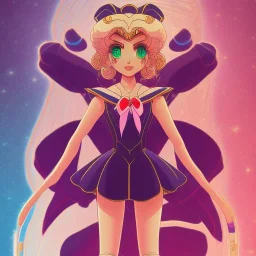 gato negro luna de la serie sailor moon