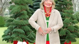 martha stewart looks like a tree