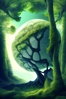 earth and trees