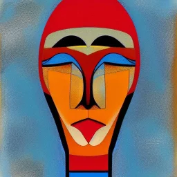 face geometric abstract