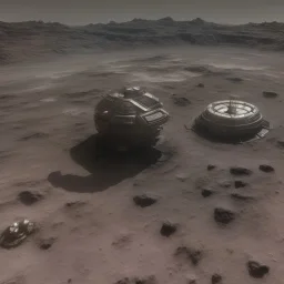 alien base on the moon