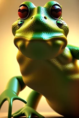 award winning portrait of a male frog dressed like james bond. character design unreal engine 5, artistic lighting, highly detailed, photorealistic, fantasy